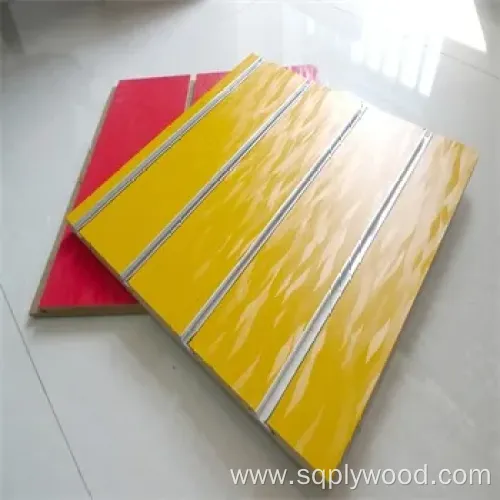 Melamine-Faced Slotted MDF with 7, 9, or 11 Slots